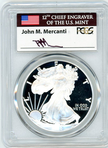 2020-S Proof ASE PR70 PCGS FDOI Mercanti