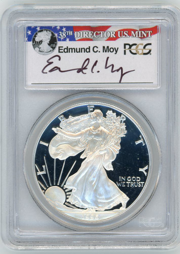 1996-P ASE PR69DCAM PCGS Ed Moy r/w/b label