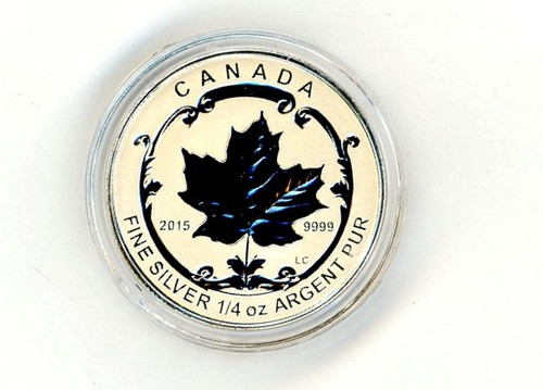 2015 $3 Silver Reverse Proof Canada Maple Leaf