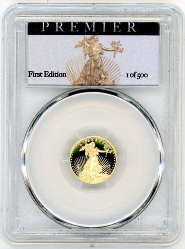 2017-W $5 Proof Gold Eagle PR70 PCGS Premier First Edition 1 of 500