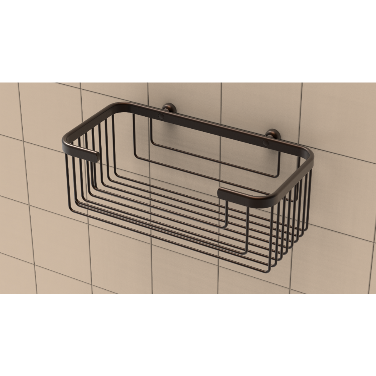 Stylish Sturdy Oil Rubbed Bronze Metal Wire Small Dish Drainer