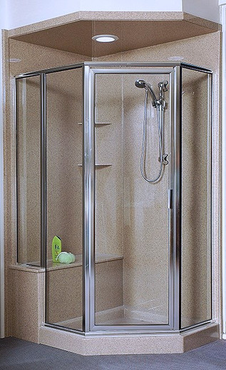 Custom Bases, Over Sized Shower Pan and Not The Ordinary Shape What Do you Do?