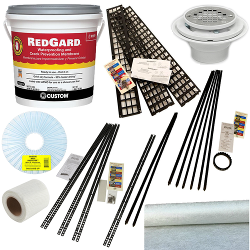 RedGard Roll On Membrane Kit with Kirb Perfect