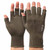 Kinetic Merino Fingerless Glove on body