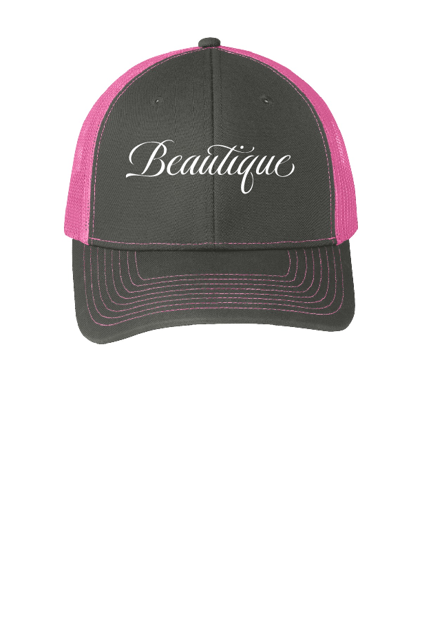 Beautique Hair Salon Snapback Trucker Cap