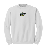 Mavericks - Heavy Blend Crew Neck Sweatshirt with Embroidered Logo