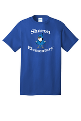 Sharon Elementary Birdie with Arch Royal Blue