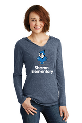 Sharon School Women's Perfect Hooded LS