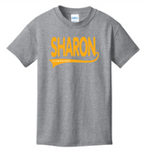 Sharon School Cotton SS Name and Number on Back