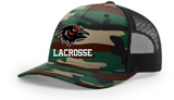 RHS Lax Richardson Camo Trucker Caps-Printed Logo