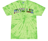 Pittie Lax Neon Tie Dye Short Sleeve Tee