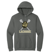 Hopewell Valley Lax Heavy Blend Hoodie with Dog Logo