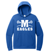 Millstone Lacrosse Nike Hoodie-M Logo- Men's or Ladies Available