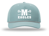 Millstone Lacrosse Richardson Laser Perf Rope Cap-M Logo-Printed Logo