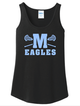 Millstone Lacrosse Core Cotton Tank Top-M Logo- Unisex/Ladies