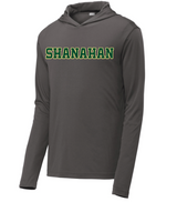 Bishop Shanahan Performance Lightweight Hooded LS-Shanahan Logo