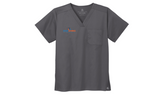 Staffworks Wink® Unisex WorkFlex Chest Pocket V-Neck Top