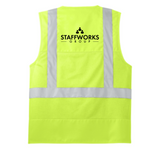 Staffworks CornerStone® ANSI 107 Class 2 Mesh Back Safety Vest