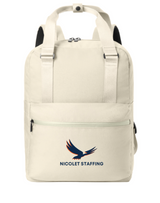 Nicolet Staffing Mercer+Mettle® Claremont Handled Backpack