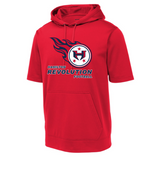 Hamilton Revolution Football Performance Short Sleeve Hoodie