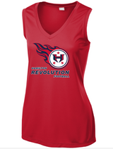 Hamilton Revolution Football Ladies Sleeveless Performance V Neck