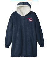 Hamilton Revolution Football Mountain Lodge Wearable Blanket