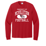 Hamilton Revolution Football Property Cotton Short Sleeve or Long Sleeve