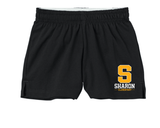 Sharon School Jersey Knit Shorts- S Logo