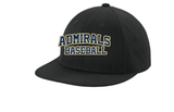 Admirals Baseball  Pro-Cut Stretch-Tek Cap-Printed Logo