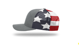 Pittie Lax Team - Richardson Mesh Trucker - Stars and Stripes