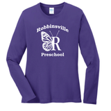 Robbinsville Preschool Women's Long Sleeve Cotton Tee