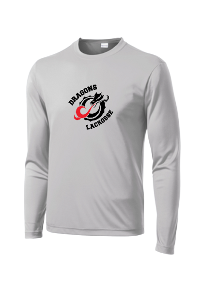 Allentown Dragon Lacrosse - Sublimated Performance Long Sleeve Tee Shirt