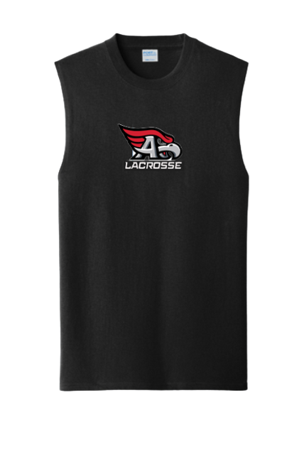 Allentown High School Redbirds Lacrosse Core Cotton Sleeveless Tee Shirt