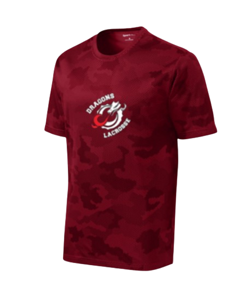 Allentown Dragons - Camo Performance Short Sleeve Tee- Youth