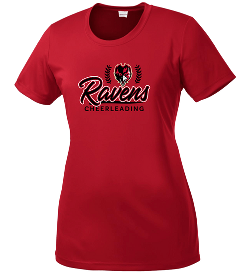 RFA - Ravens Cheer Performance Tee Shirt - Ladies Short Sleeve