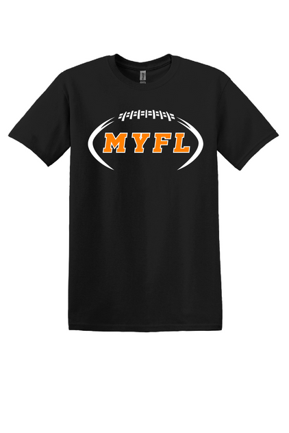MYFL Soft Style SS Tee-Football Logo