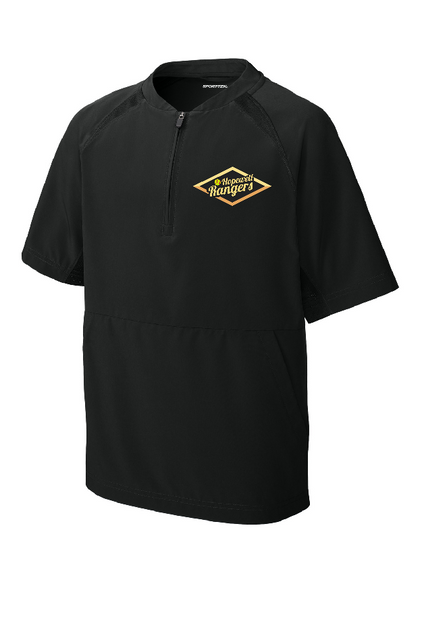 Hopewell Rangers Youth 1/2 Zip Short Sleeve Jacket