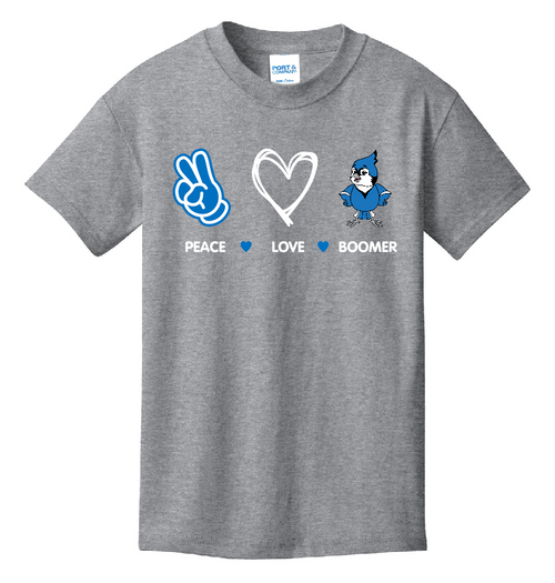 Sharon School Peace Love Boomer