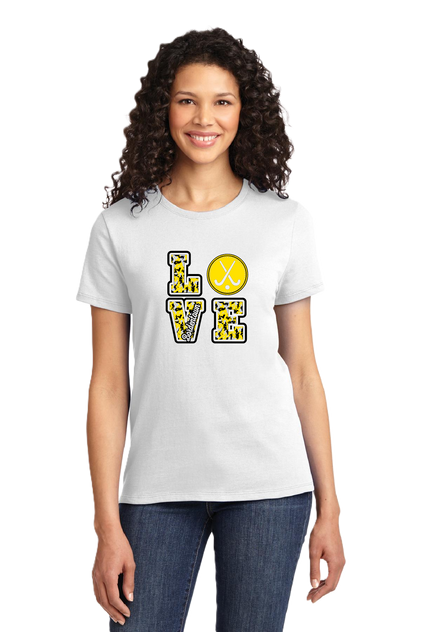 Bordentown Field Hockey - Field Hockey Love Short Sleeve Tee