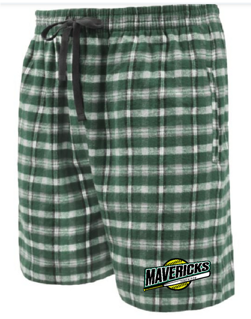 Mavericks Flannel Shorts