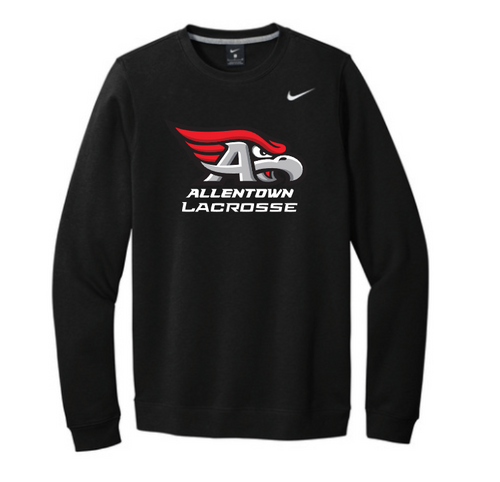 Allentown Lacrosse Nike Fleece Crewneck Allentown Lacrosse Nike Fleece Crewneck