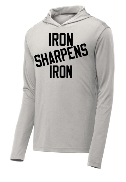 Iron Sharpens Iron Performance Long Sleeve Hoodie