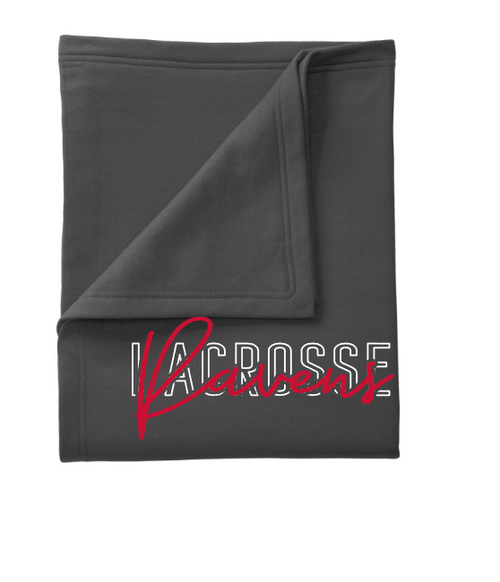 RLA- Oversized Script Blanket