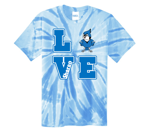 Sharon School Boomer Love Tie Dye