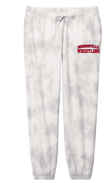 RWA Wrestling Women's Beach Wash Cloud Tie-Dye Sweatpants