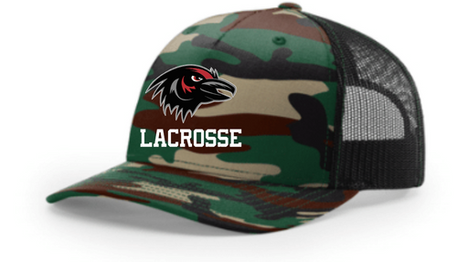 RHS Lax Richardson Camo Trucker Caps-Printed Logo