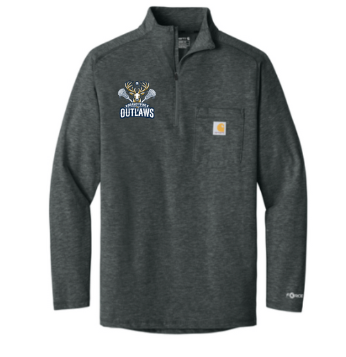 Brandywine Lacrosse Club Carhartt Force® 1/4-Zip Long Sleeve T-Shirt
