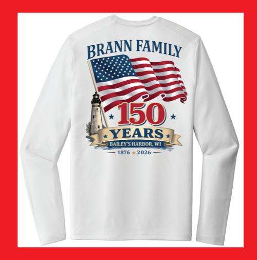 Brann Family UV Long Sleeve- Adult-Youth Sizing