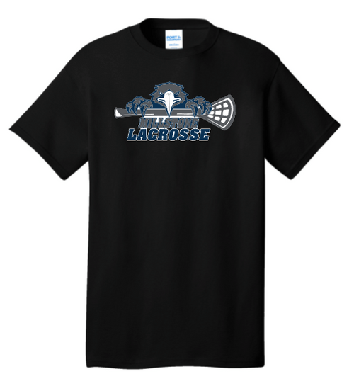 Millstone Lacrosse Cotton Short Sleeve Tees-Eagles Logo