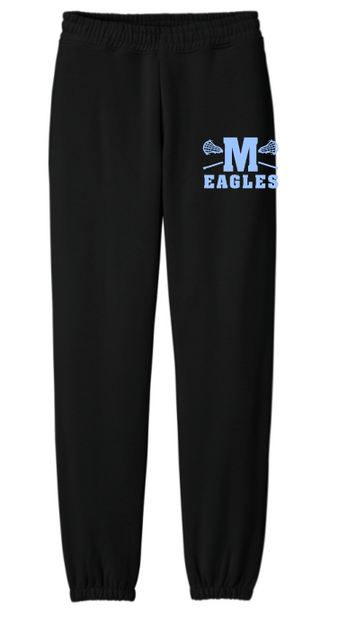 Millstone Lacrosse Heavyweight Sweatpants-M Logo